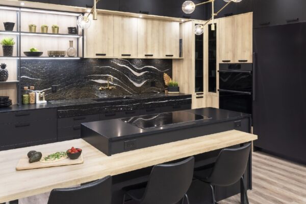 Black Modern Kitchen Black Modern Kitchen